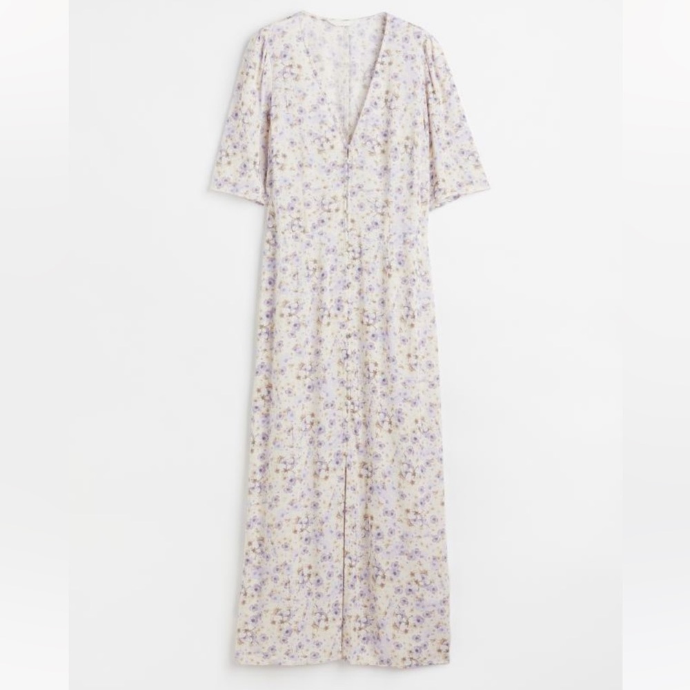 H&M Button Front Dress